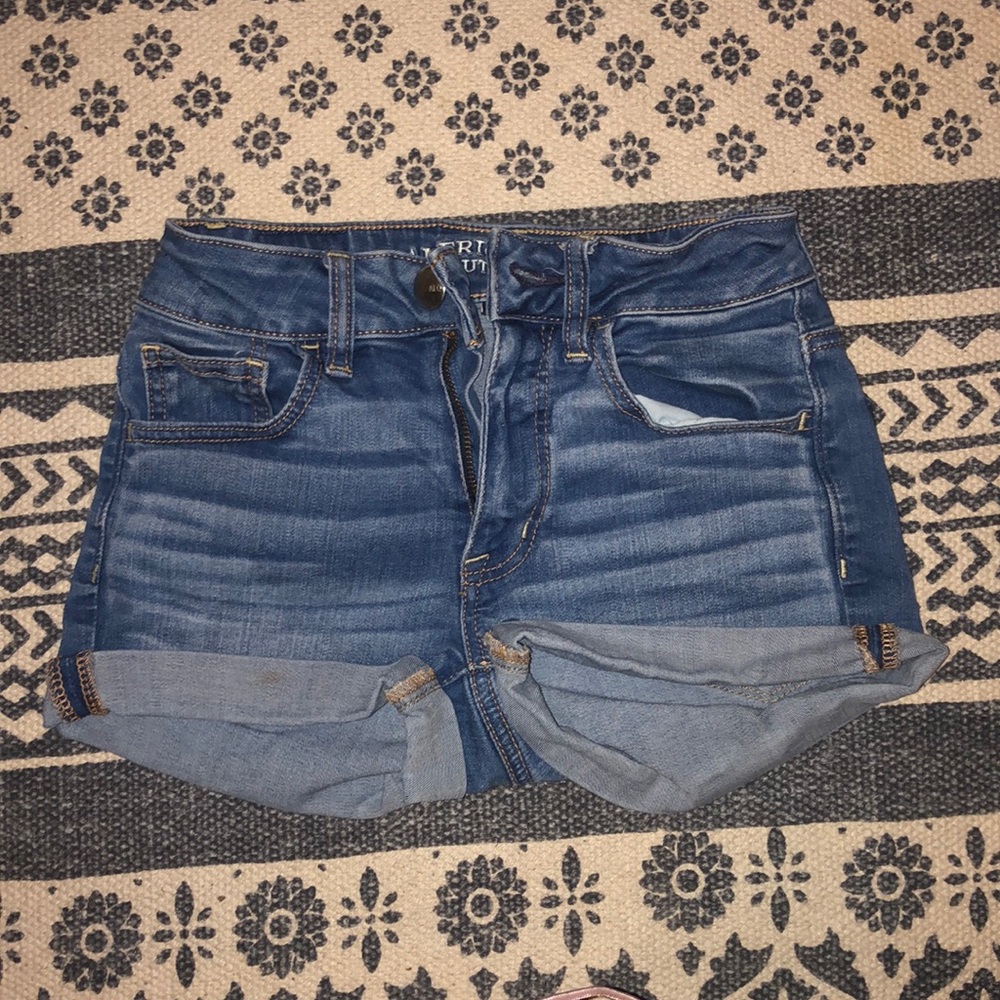 American Eagle Jean Shorts Size: 00